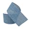 2.5&#x22; Denim Faux Linen Wired Ribbon by Celebrate It&#x2122; D&#xE9;cor